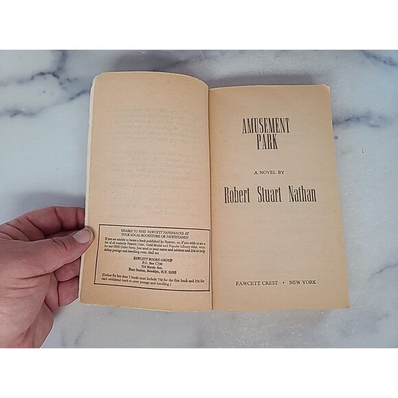 Amusement Park By Robert Stuart Nathan Paperback - Picture 3 of 10